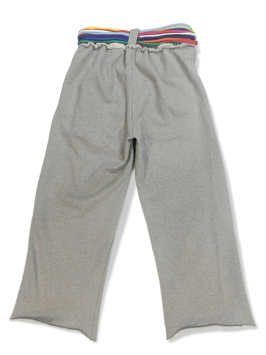 MULTI-STRING SWEATS (HEATHER GRAY)