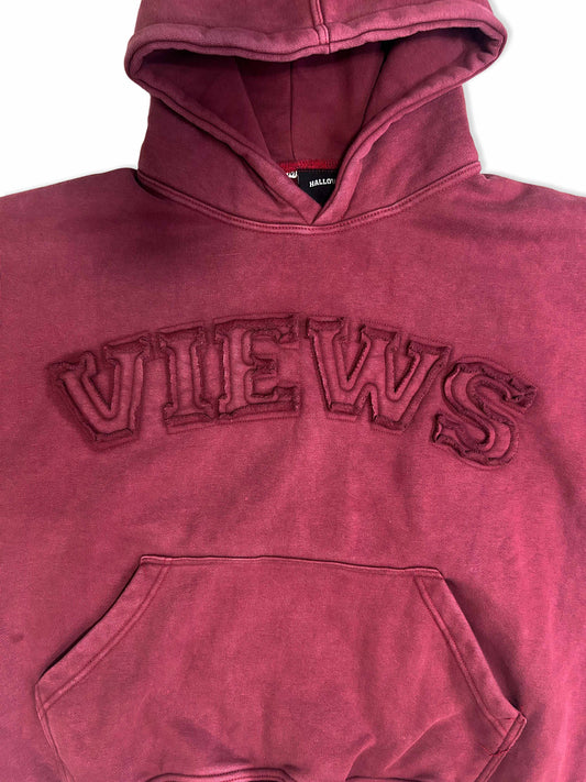 ENJOY THE VIEW HOODIE (CRIMSON)