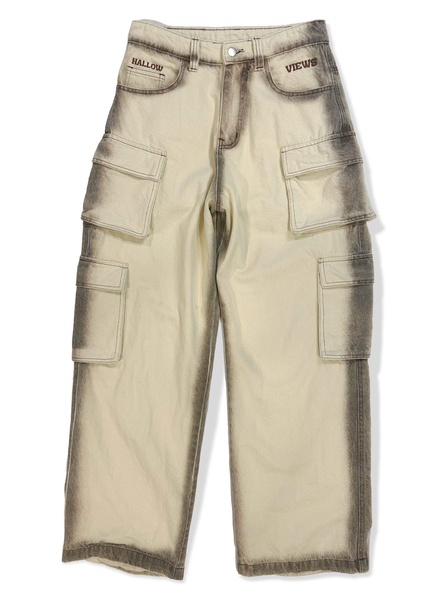 DIRTY CARGO DENIM (MOCHA/CREAM)